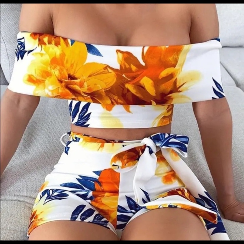 Floral Crop Top